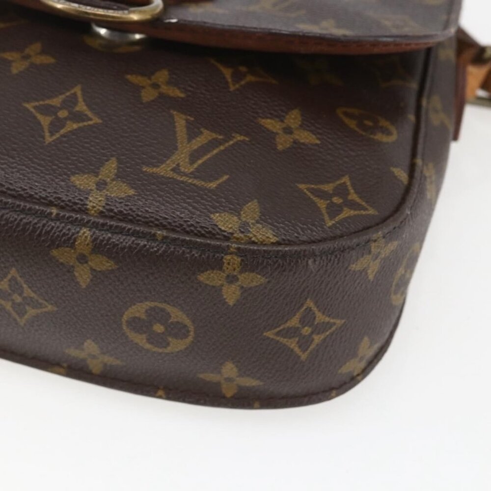 Authentic LOUIS VUITTON Monogram Saint Cloud MM Shoulder Bag M51243 LV - Picture 6 of 16
